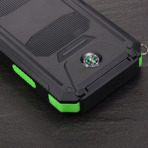 Waterproof Solar Charger Power Bank 20000mAh - Picture 1 of 5